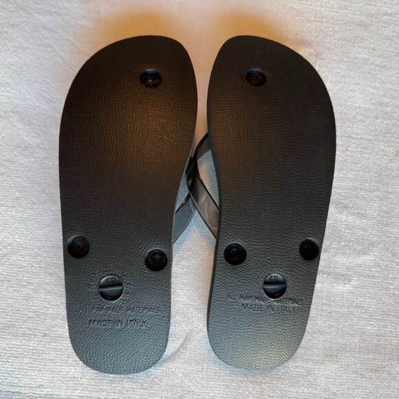 Burberry Nova Check Flip Flops and Plastic Swim Bag - Picture 5 of 12